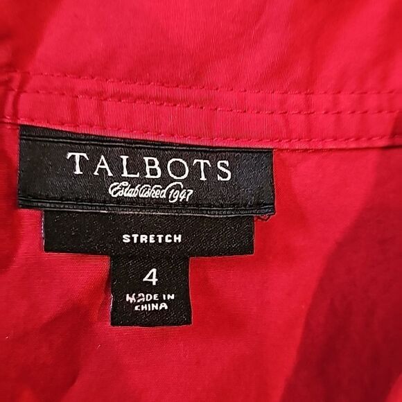 Red Talbots top size 4 - Picture 2 of 6